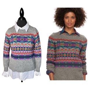 CHAPS KNIT SOUTHWESTERN SWEATER